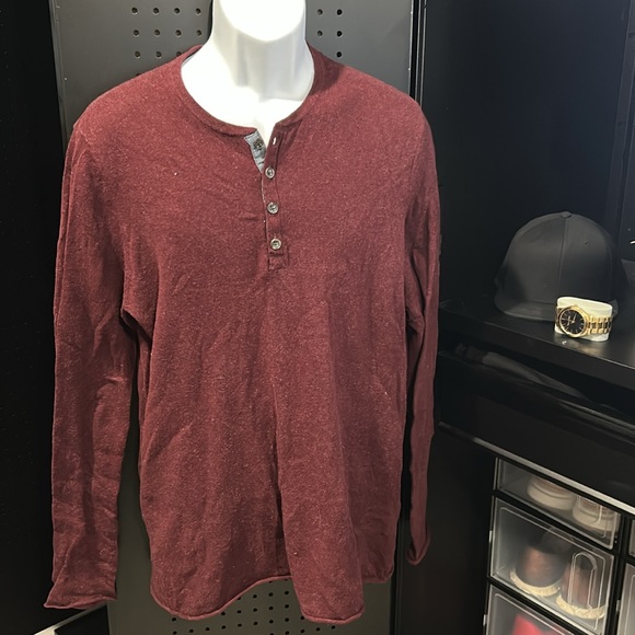 Men’s Hawker Rye Bloomington Jersey Nep
Henley Sweater Medium - Picture 1 of 7